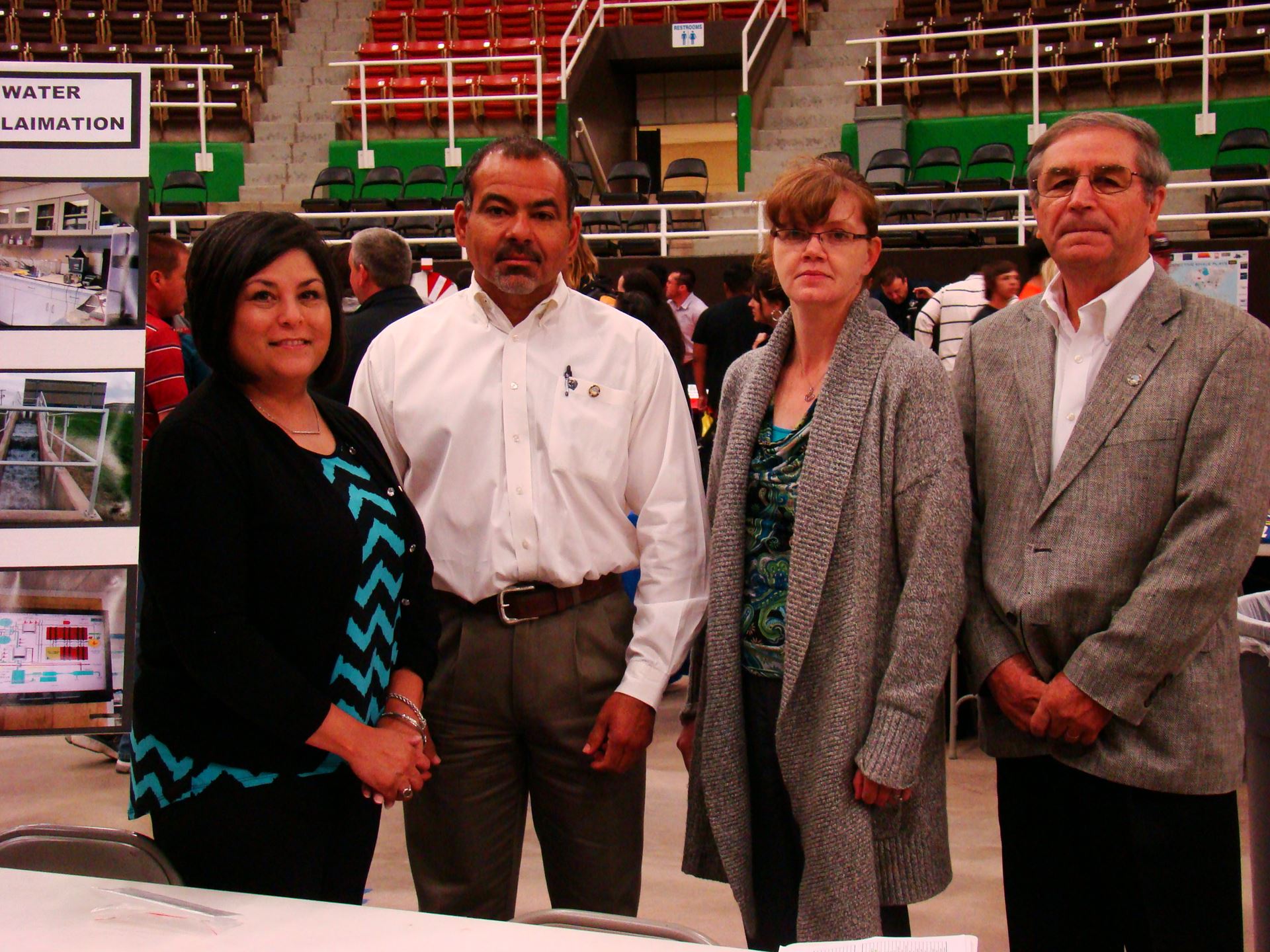 City of Snyder employees pose for picture.